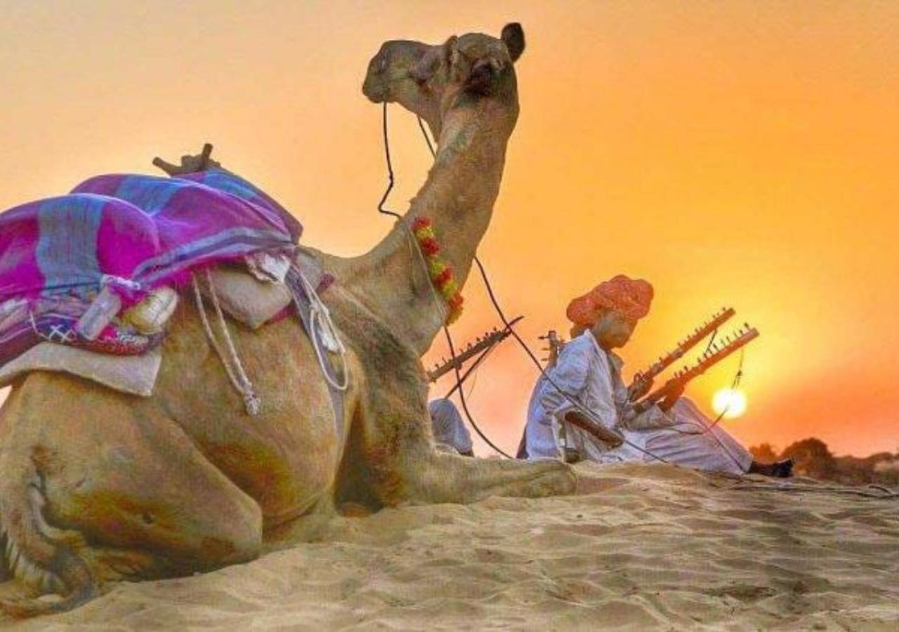 Saffron Heritage Desert Camp Jaisalmer Ngoại thất bức ảnh